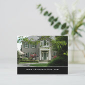 Briefkaarten van onroerend goed Groen Formulier Hu (Staand voorkant)