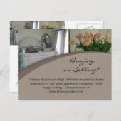 Briefkaarten van onroerend goed Interior 2 (Voorkant / Achterkant)