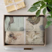 Briefkaarten van Parijs Tissuepapier (Geschenk)