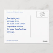 Briefkaarten van Philipsburg Street (Achterkant)