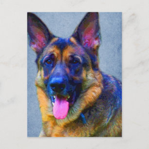 Briefkaarten van Shepherd Portrait