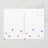 Briefkaarten van Uncle Sam 4 juli (Achterkant)