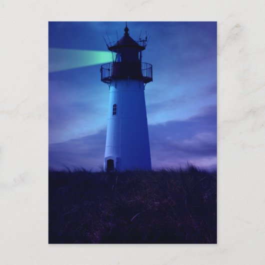 Briefkaarten van vuurtoren (Voorkant)