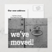 Briefkaarten verplaatsen met deurklopper en sleute (Voorkant / Achterkant)