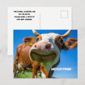 BRIEFKAARTEN VOOR ADRESWIJZIGING VERPLAATSEN (Voorkant / Achterkant)