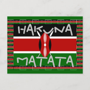 Briefkaarten voor cadeaubonnen van Hakuna Matata
