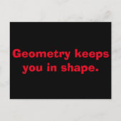 Briefkaarten voor geometrische Wiskunde (Voorkant)