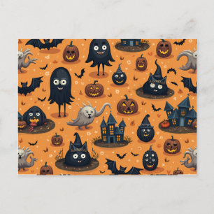briefkaarten voor Halloween