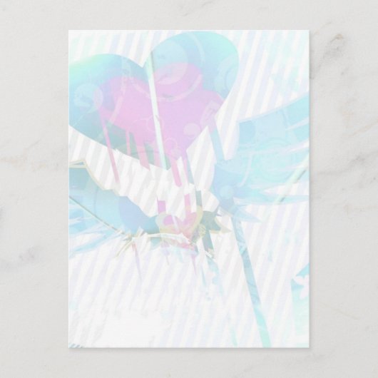 Briefkaarten voor hartgraffiti (Voorkant)