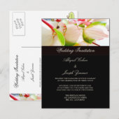 Briefkaarten voor huwelijksuitnodiging (Voorkant / Achterkant)