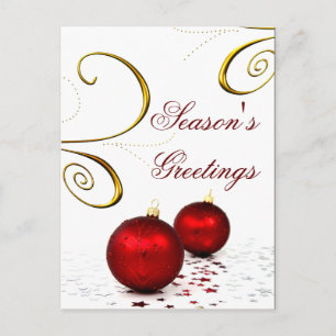 Briefkaarten voor kerstcadeautjes