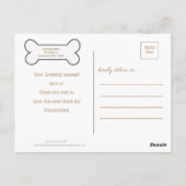 Briefkaarten voor kerstfoto's (Achterkant)