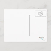 Briefkaarten voor kerstgolfballen Santa Hat (Achterkant)