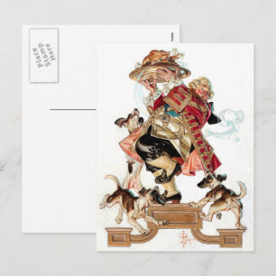 Briefkaarten voor kunst met humoristische Thanksg