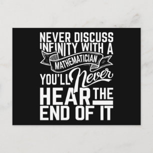 Briefkaarten voor oneindige Wiskunde