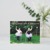 Briefkaarten voor ouderen (Staand voorkant)