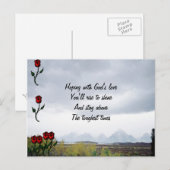 Briefkaarten voor religieuze sympathie (Voorkant / Achterkant)