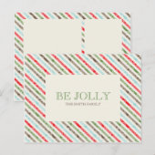 Briefkaarten voor snoeprietenstreep en Damask Holi (Voorkant / Achterkant)