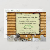 Briefkaarten voor speciale acties op dag (Voorkant / Achterkant)