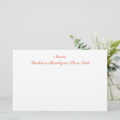 Briefpapier (Staand voorkant)