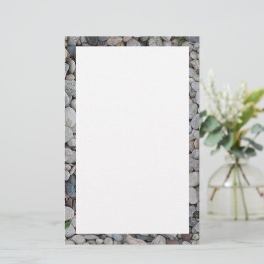 Briefpapier aan de grindgrens (Staand voorkant)