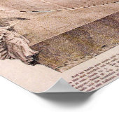  Briefpapier aardkaart Poster (Hoek)