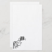 Briefpapier  eigenaar (Voorkant / Achterkant)