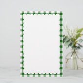 briefpapier met geschulpte rand (Staand voorkant)