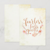 briefpapier met positief Wenskaart (Voorkant / Achterkant)