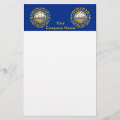 Briefpapier met vlag van New Hampshire (Voorkant)
