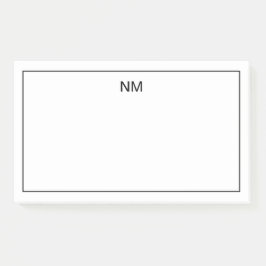  Briefpapier monogrammen Post-it® Notes