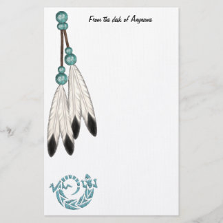 Briefpapier Native American Design