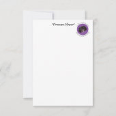 Briefpapier notitiekaart "Forever Mongo" (Achterkant)