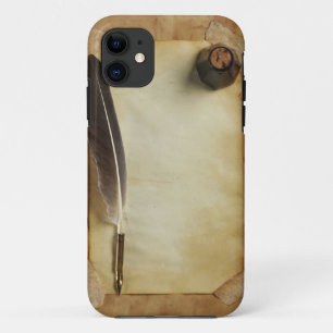 Briefpapier oude foto's iPhone 11 Hoesje