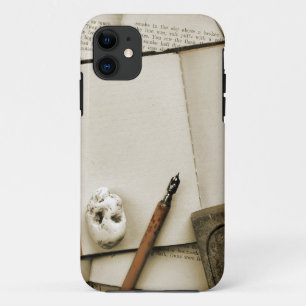 Briefpapier oude foto's iPhone 11 Hoesje