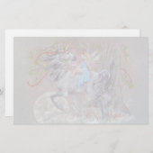 Briefpapier - Valentijn Unicorn (Voorkant / Achterkant)