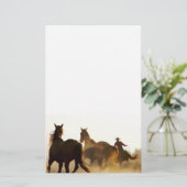 briefpapier van de cowboy (Staand voorkant)