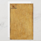 Briefpapier van de Oude Wereld (Voorkant / Achterkant)