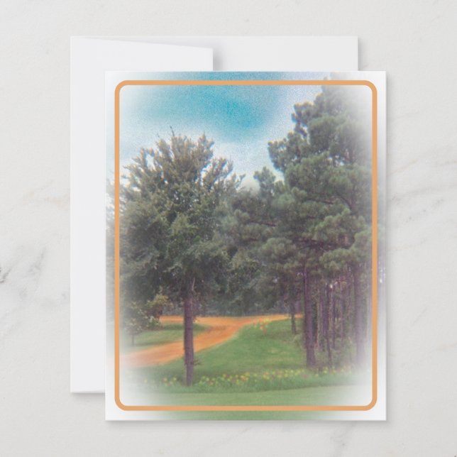 Briefpapier van het  Wildflower Forest (Voorkant)