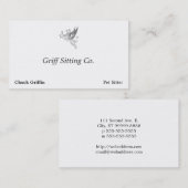  briefpers Griffin Line Art Visitekaartje (Voorkant / Achterkant)