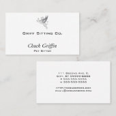 briefpers Griffin Line Art Visitekaartje (Voorkant / Achterkant)