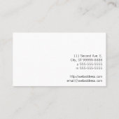  briefpers Griffin Line Art Visitekaartje (Achterkant)