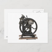 briefpers uit 1901 briefkaart (Voorkant / Achterkant)