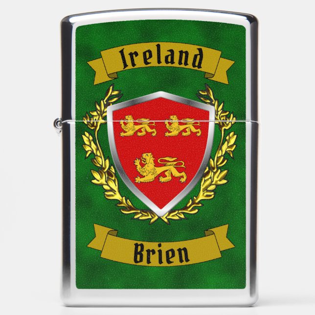 Brien/Bryan Irish Shield Personalized (Voorkant)