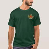 Brien Irish Shield & Griffins Personalized T-shirt (Voorkant)
