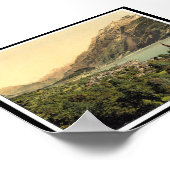 Brienz Lake, Bernese Oberland, Zwitserland Poster (Hoek)