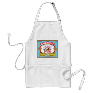 Brier Roos Maple Syrup Crate Label Standaard Schort