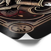 Bries "Born to Lead" Affiche brillante (Coin)