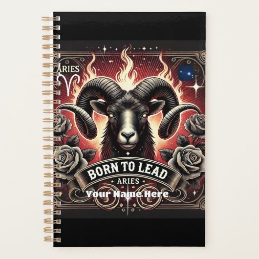 Bries "Born to Lead" Planificateur (Devant)