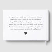 Brieven aan de Baby Gastenboek (Achterkant)